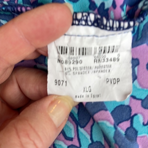 Urban Ultimate Colorful Scrub Top with 2 front pockets size XL - Picture 8 of 10